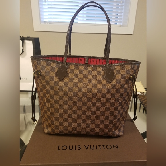 ❌‼️SOLD‼️❌ - 💯Authentic LV Neverfull MM - Damier Ebene - Picture 1 of 15